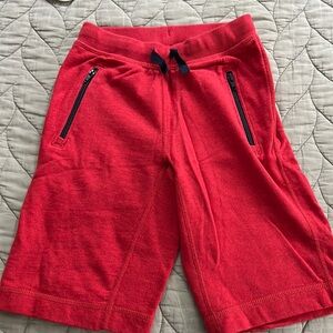 Hanna Andersson sweatshirt material shorts.